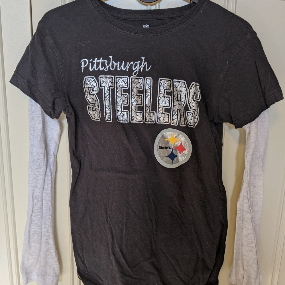 Girls NFL Steelers Long Sleeved Sports Wear